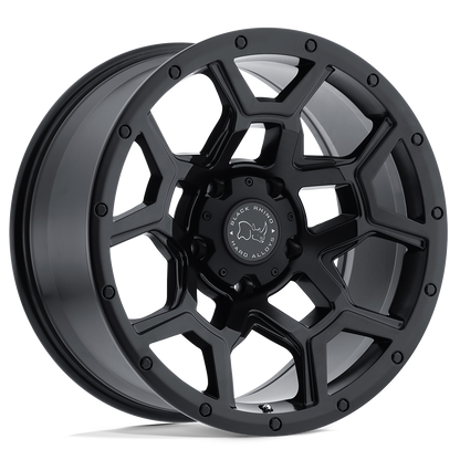 Llanta Black Rhino Overland Matte black 17x9.5 6x139.7 offset -18
