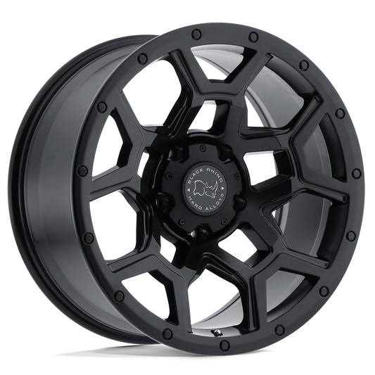 Llanta Black Rhino Overland Matte black 17x9.5 6x139.7 offset -18