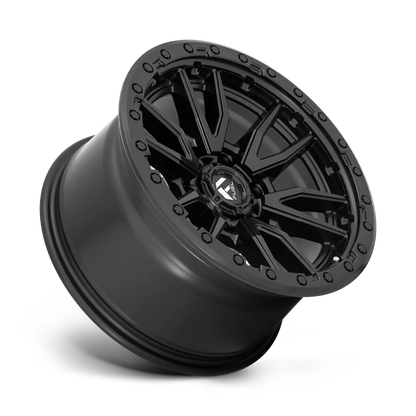 Llanta FUEL REBEL MATTE BLACK 20X10 6x139.7 offset -18