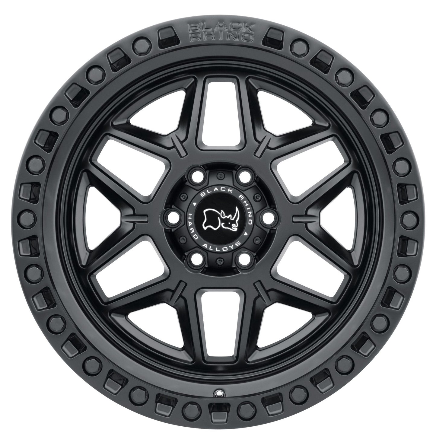 Llanta Black Rhino Kelso Matte Black /Black  Bolts 20X9.0 6X135 offset 12