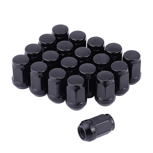 Kit tuercas de rueda negras 1/2-20 Jeep