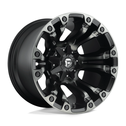 Llanta FUEL VAPOR MACHINE CROM 18X9 5x139.7 5x150 offset 1