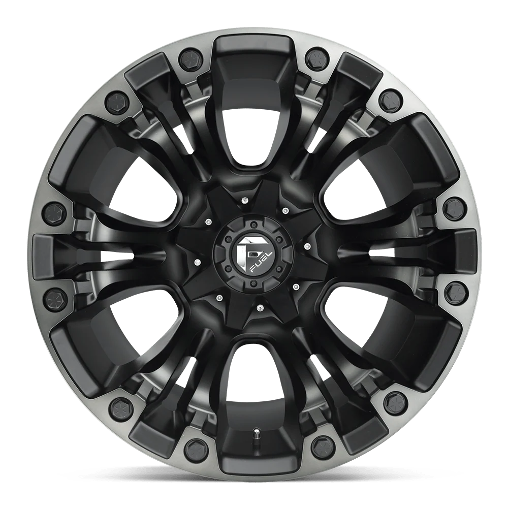 Llanta FUEL VAPOR MACHINE CROM 18X9 5x139.7 5x150 offset 1