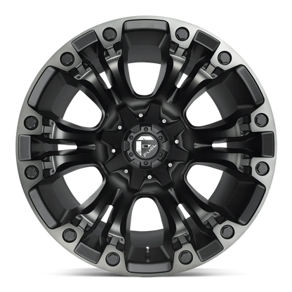 Llanta FUEL VAPOR MACHINE CROM 18X9 5x139.7 5x150 offset 1