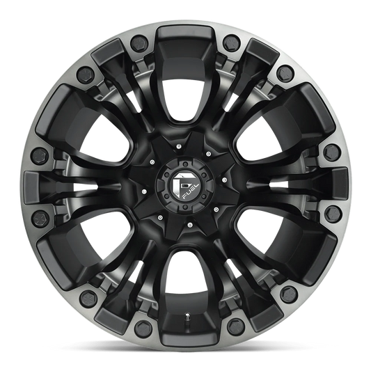 Llanta FUEL VAPOR MACHINE CROM 18X9 5x139.7 5x150 offset 1