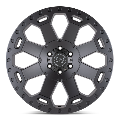 Llanta Black Rhino Warlord Matte Gunmetal 20x9.0 6x139.7 offset 12