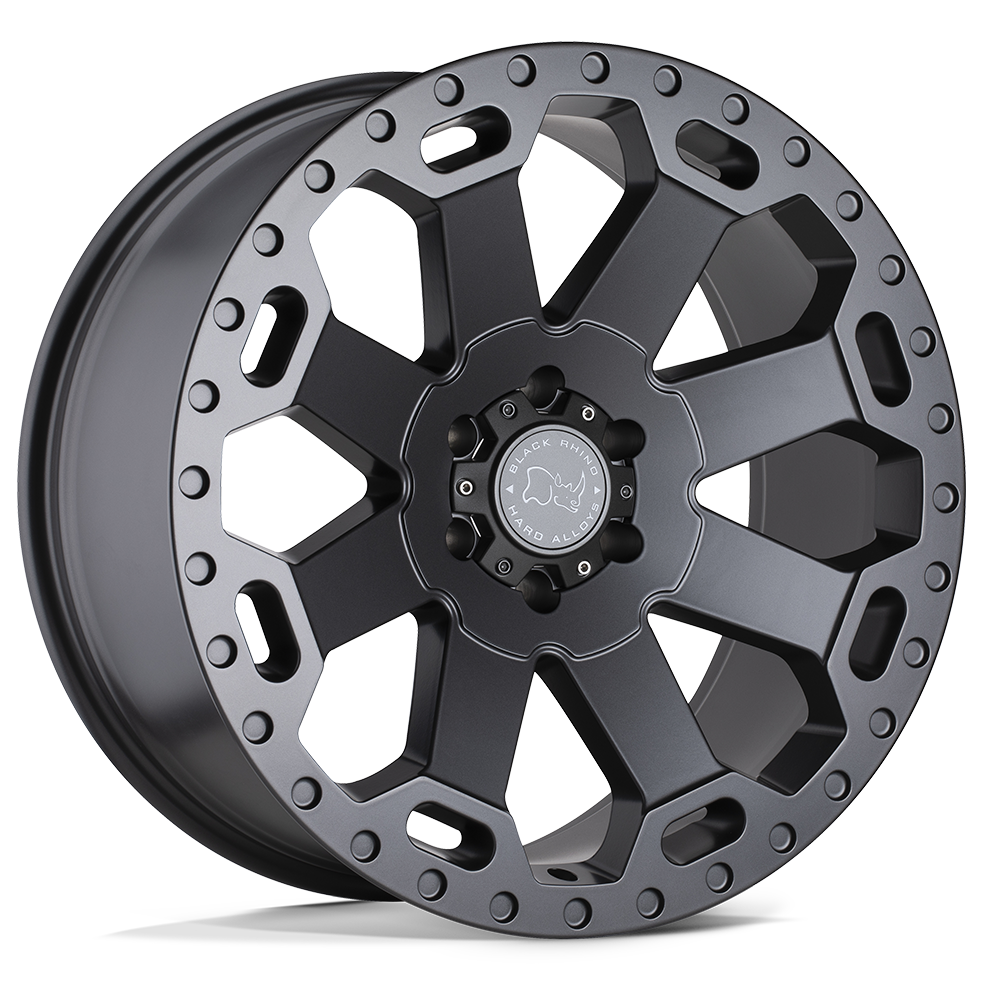 Llanta Black Rhino Warlord Matte Gunmetal 20x9.0 6x139.7 offset 12